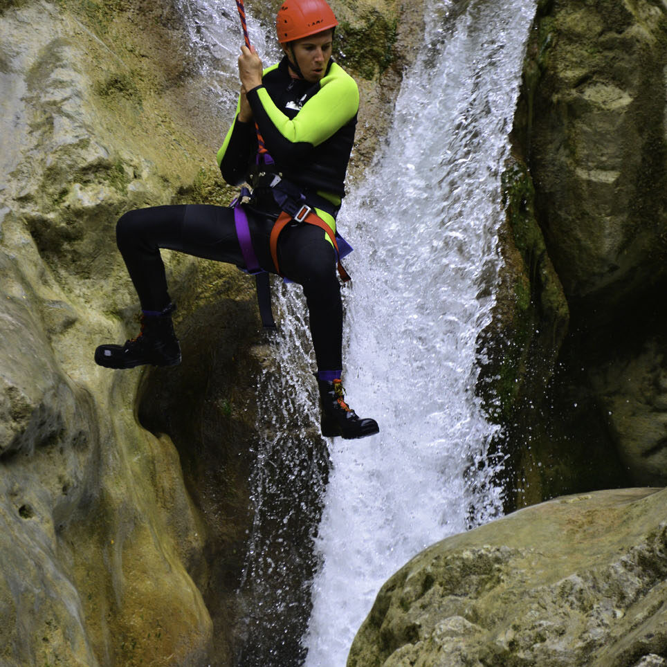 Tyrolienne canyoning gorges du verdon