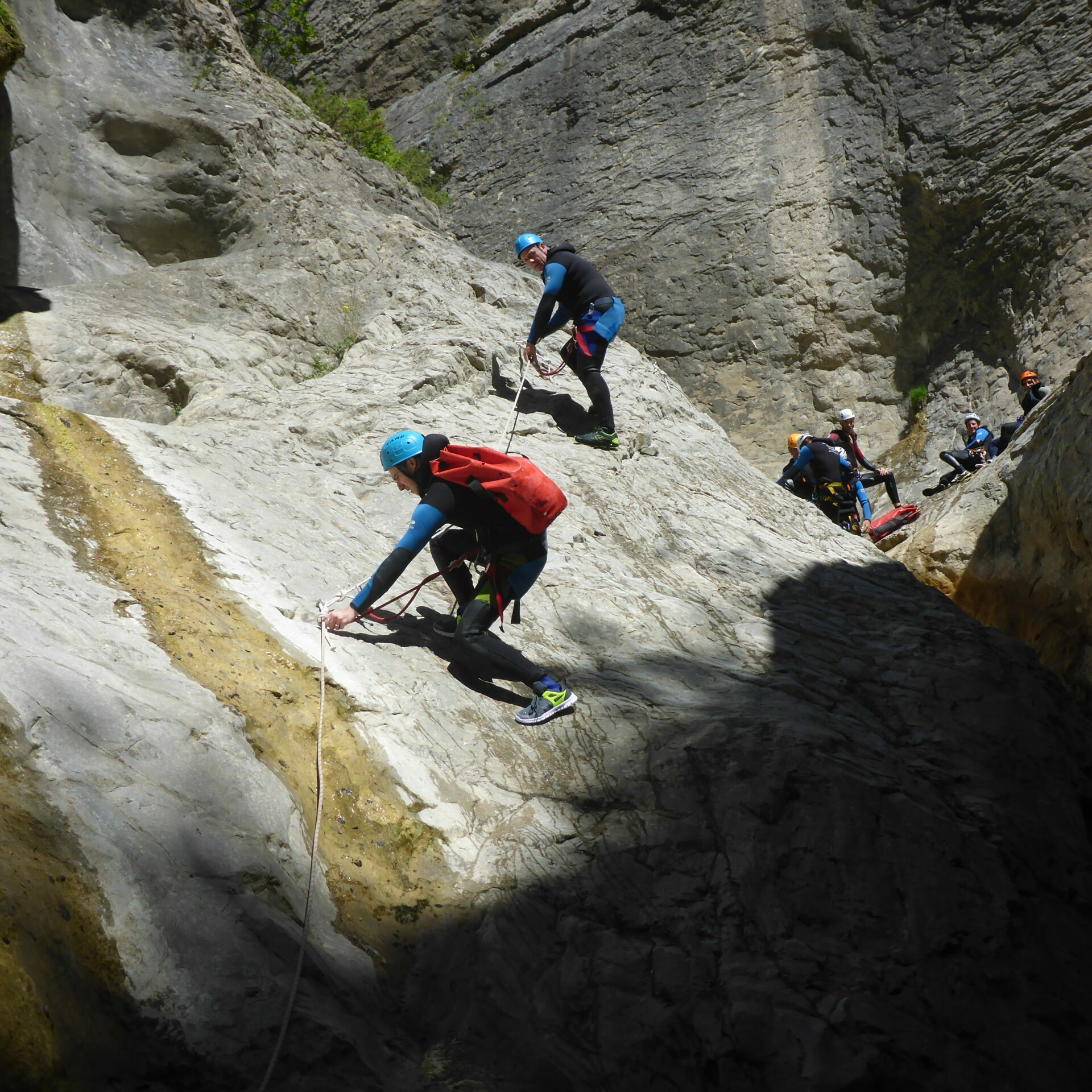 escalade canyoning Verdon