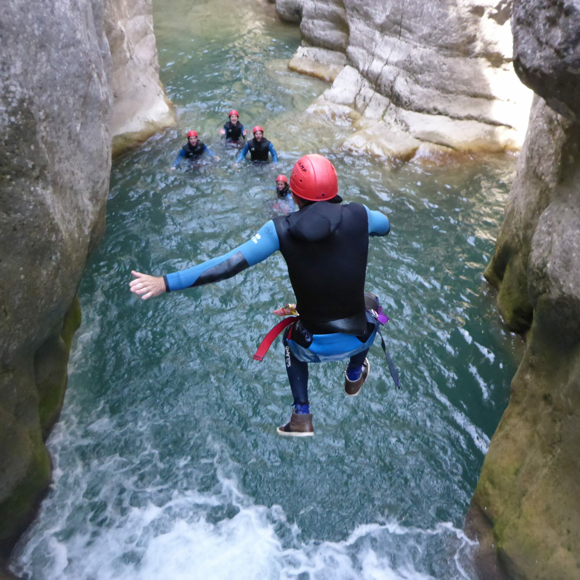 canyoning à Saint Auban Verdon