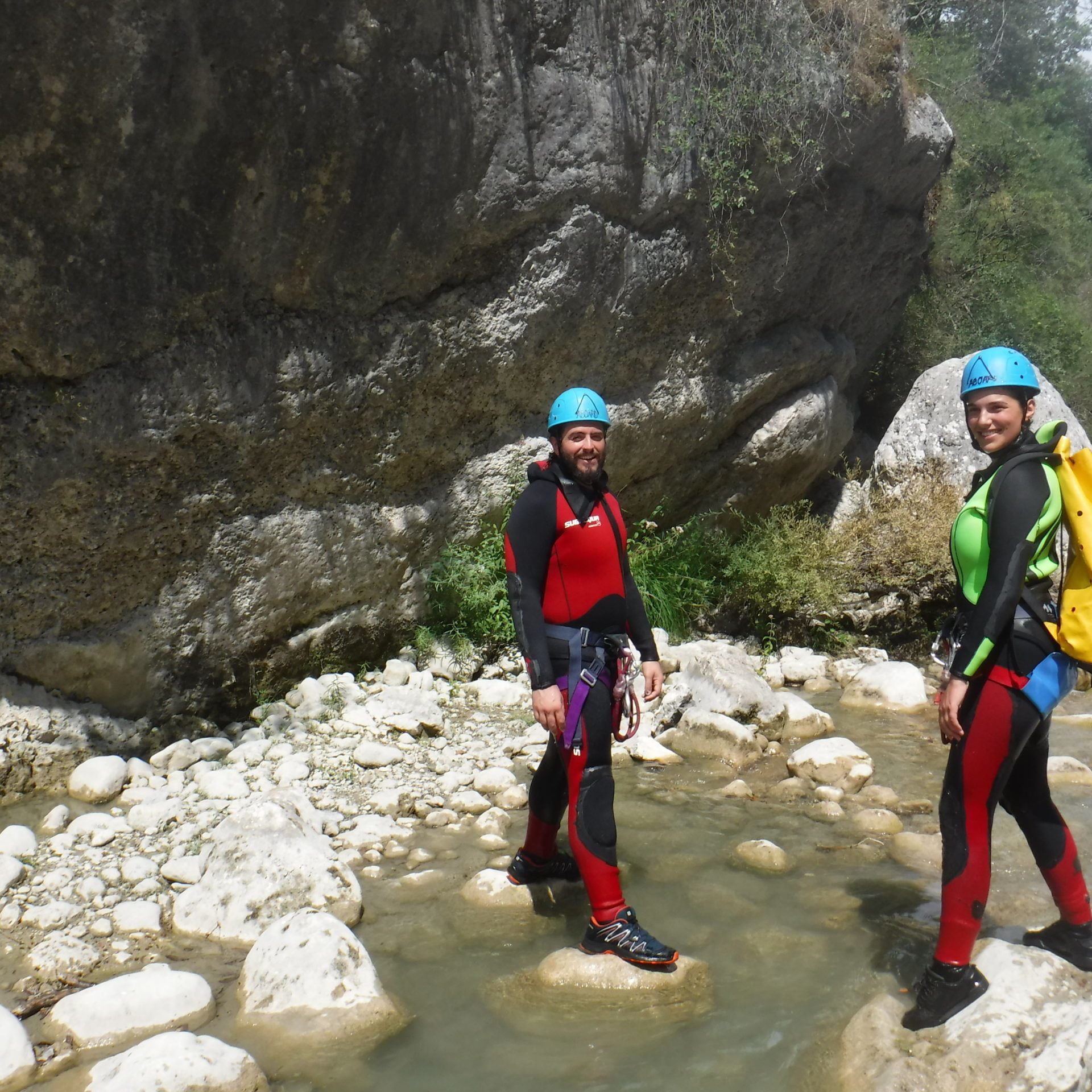 canyoning Gours du Ray avec aboard rafting parcours