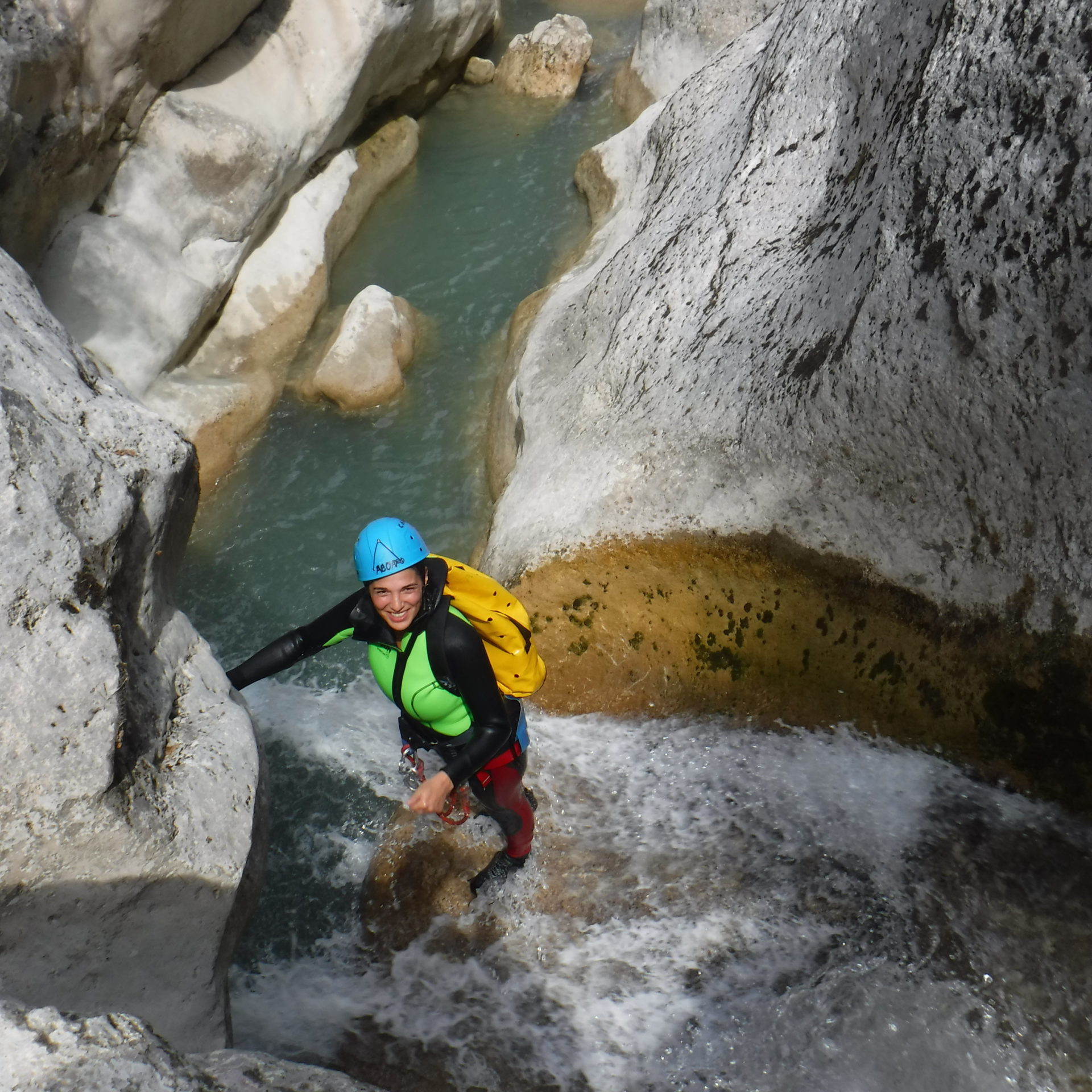 canyoing Gours du ray verdon