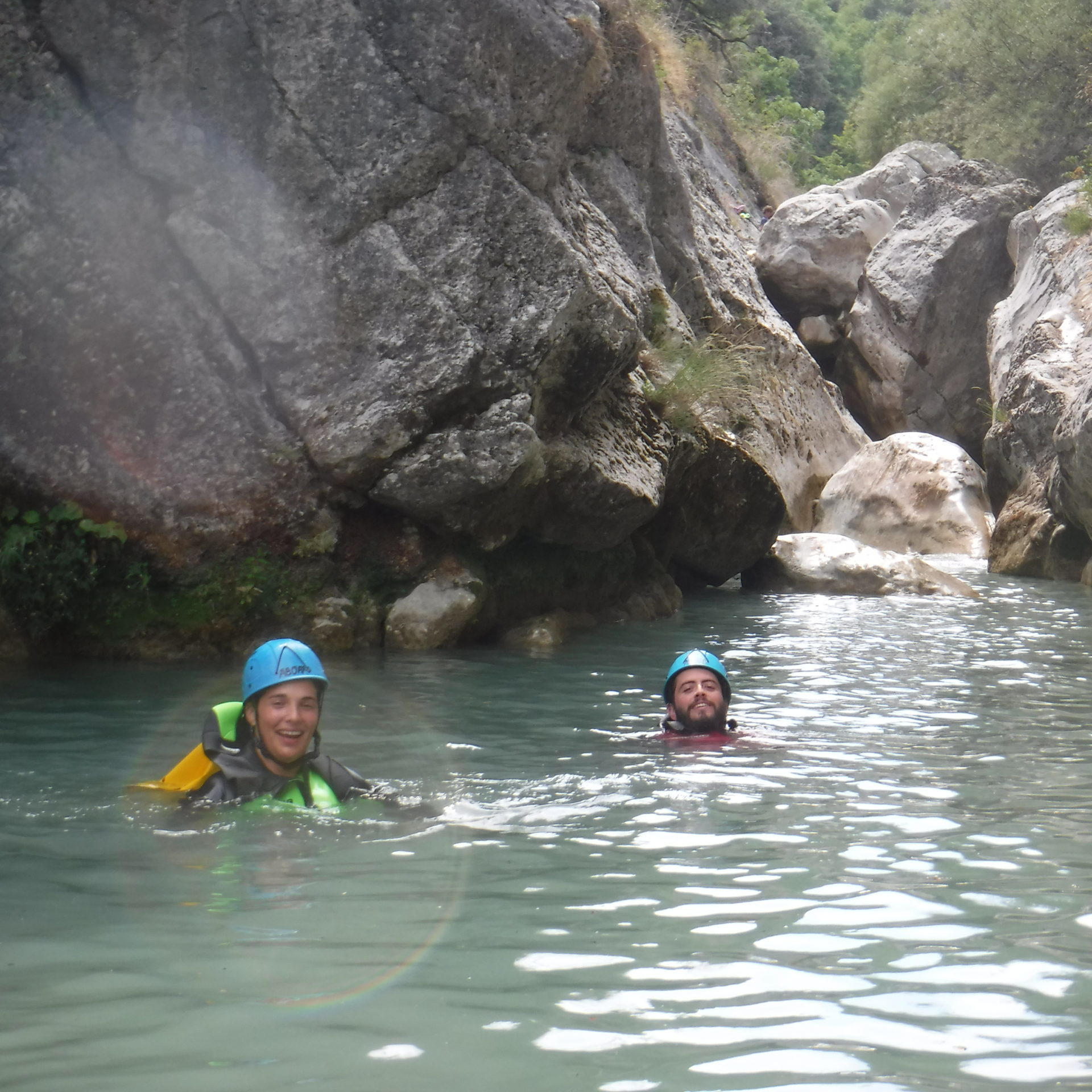 canyoing Gours du ray piscine naturelle