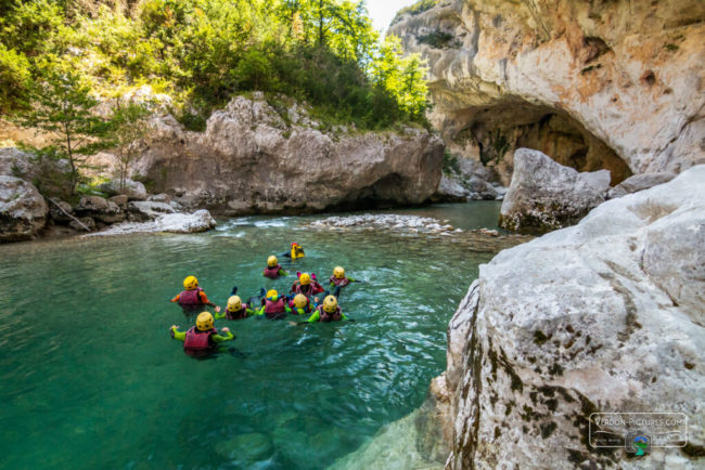 Aqua rando dans le verdon Aqua rando dans le verdon